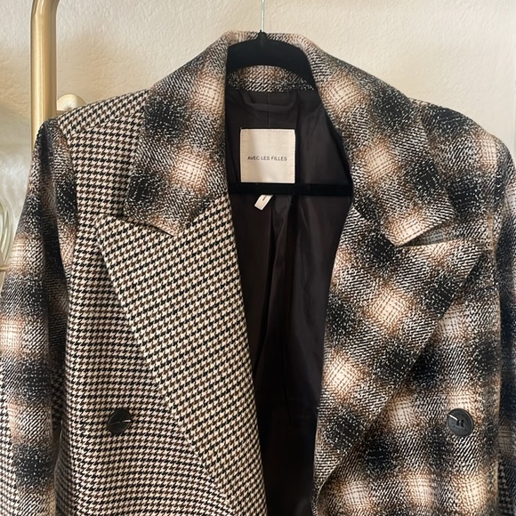 Avec Les Filles Blazer Jacket Size Small - Picture 2 of 8